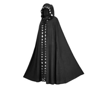 Moon phase nyx cloak robe witchy cape